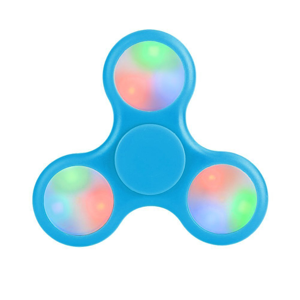 wholesale led light up push button switch fidget spinner pink light up fidget spinner amazon