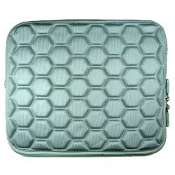 Bubble Design iPad Tablet Sleeve Pouch Bag with Zipper 10" (Gray)