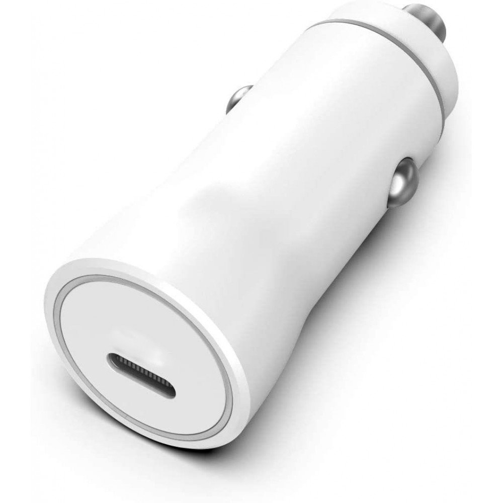 Celly Mini USB C/A 20W Car Charger Silver