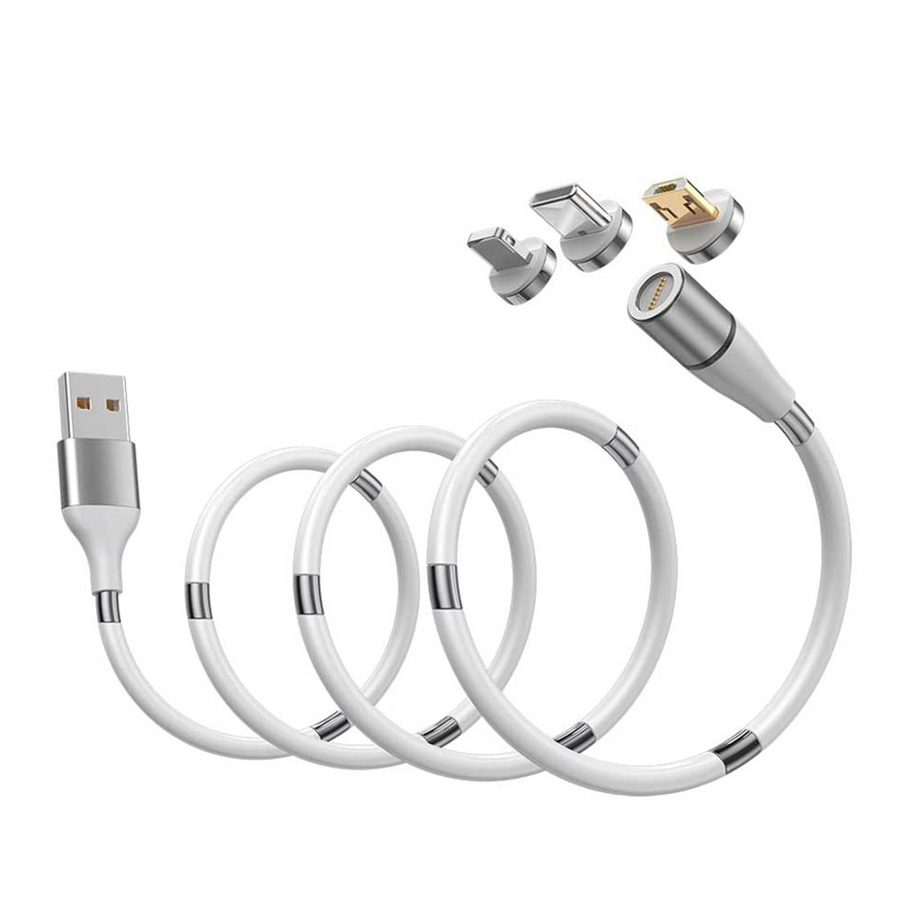 Sweeten Afdeling acceptabel Wholesale 3-in-1 Magnetic Phone Charging Cable - Tangle Free and Fast Charging  Cable for Easy