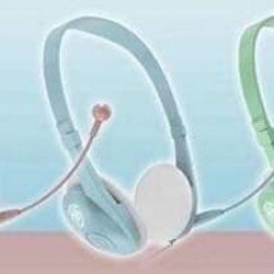 HD Wired Gaming Headphone with Microphone Good for Adults Children Work Home School for Universal Cell Phones, Laptop, Tablet, and More (Blue) HD Wired Gaming Headphone with Microphone Good for Adults Children Work Home School for Universal Cell Phones, Laptop, Tablet, and More (Blue)