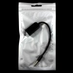 Wholesale Speaker and Headphone Splitter Cable (Black)