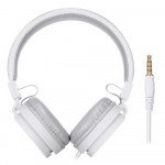 Wholesale Sound Style Stereo Headphone with Mic TV05B (White)