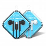 Wholesale Type-C / USB-C HD Music and Voice Earphone Headset for Android Phone with NO 3.5mm port (Black)