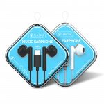 Wholesale Type-C / USB-C HD Music and Voice Earphone Headset for Android Phone with NO 3.5mm port (White)