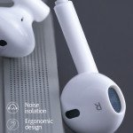 Wholesale Type-C / USB-C HD Music and Voice Earphone Headset for Android Phone with NO 3.5mm port (White)