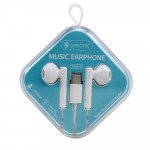 Wholesale Type-C / USB-C HD Music and Voice Earphone Headset for Android Phone with NO 3.5mm port (White)