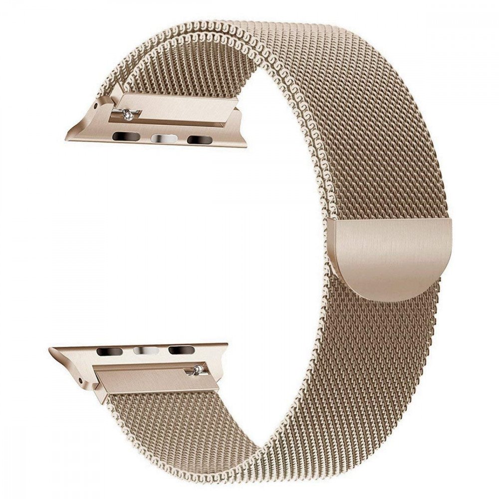 Bracelet Apple Watch Milananese Gold