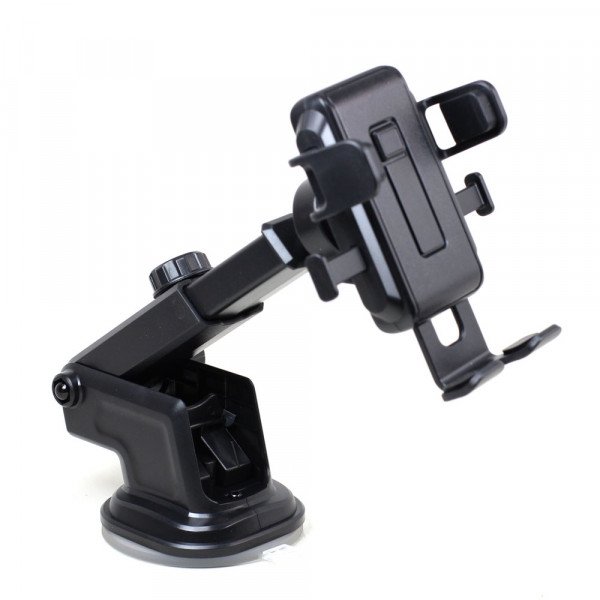 Wholesale One Hand Grip Click Dashboard and Windshield Car Mount Holder for Universal Cell Phones (Black)