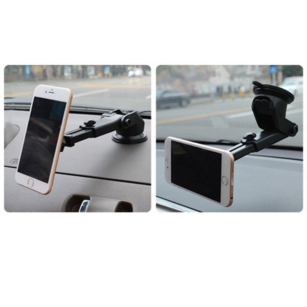 Universal Magnetic Car Mount Holder Dash Windshield Suction Cup For Cell  Phone 