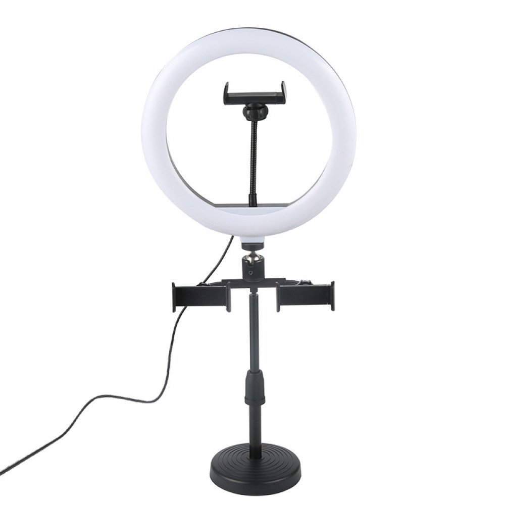 10' LED Ring Light with Tripod Stand & Phone Holder Dimmable Desk Makeup  Light for Live Streaming YouTube, TikTok, Photography, Shooting | YI LIGHTING  LED