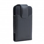 Wholesale Slim TPU Vertical Armor Belt Pouch Large 31 (Black)