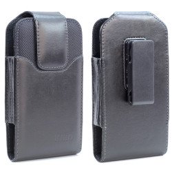 Apple iPhone 6 4.7 Vertical Armor Belt Pouch (Black)