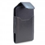 Wholesale Slim TPU Vertical Armor Belt Pouch Large 31 (Black)