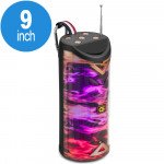 Wholesale Super Cool Changeable LED Light Portble Bluetooth Wireless Speaker with Carry to Go (Fire Flame)