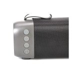 Wholesale 3D Stereo Sound Boom Box Portable Bluetooth Wireless Speaker with Carry Strap (Gray)