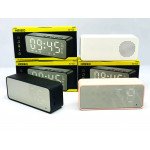 Wholesale AM PM Alarm Clock Display Portable Bluetooth Wireless Speaker (Black)