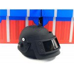 Wholesale Cool Helmet PUBG Design Portable Bluetooth Wireless Speaker with Phone Holder (Red)