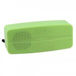 Wholesale Small Music Bluetooth Wireless Speaker with FM Radio, Micro SD, Flash Drive Slot, Built In Mic M4 (Green)