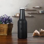 Wholesale Beer Cola Bottle Style Bluetooth Wireless Speaker with FM Radio, Micro SD, Flash Drive Slot, Aux Port, Flash Light (Black)