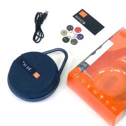 Carry To Go Portable Bluetooth Speaker with Handlebar Mount WIND2 for Universal Cell Phone And Bluetooth Device (Blue)