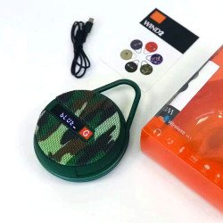 Carry To Go Portable Bluetooth Speaker with Handlebar Mount WIND2 for Universal Cell Phone And Bluetooth Device (Camouflage)