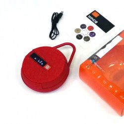 Carry To Go Portable Bluetooth Speaker with Handlebar Mount WIND2 for Universal Cell Phone And Bluetooth Device (Red)