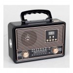 Wholesale Large Retro Classic Design AM FM Radio Portable Bluetooth Speaker YS603BT (Gold)