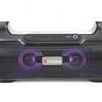 Wholesale LED Light Boombox Sub-woofer Portable Wireless Bluetooth Speaker with Carry Handle BM02 (Black)