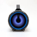 Wholesale Loud Bass Shock Sub-woofer LED Portable Wireless Bluetooth Speaker K1202 (Black)