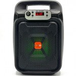 Wholesale Carry Handle Large RGB Color LED Light Portable Loud Bluetooth Wireless Speaker MS2010 (Black)