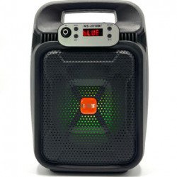 Carry Handle Large RGB Color LED Light Portable Loud Bluetooth Wireless Speaker MS2010 (Black) Carry Handle Large RGB Color LED Light Portable Loud Bluetooth Wireless Speaker MS2010 (Black)