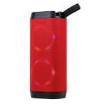 Wholesale Outdoor and Indoor LED Light Portable Wireless Speaker with rich HD sound quality, Standby battery, Wireless Stereo for Home Party Travel Camping Hiking for iPhone, Cell Phone, Universal Devices LV11 (Red)