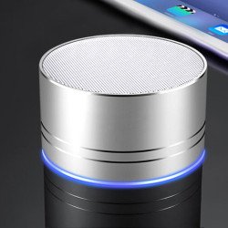 Universal Portable Mini LED Bluetooth Speaker A2Pro (Silver) Universal Portable Mini LED Bluetooth Speaker A2Pro (Silver)