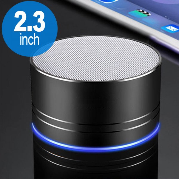 Wholesale Universal Portable Mini LED Bluetooth Speaker A2Pro (Black)