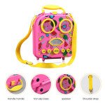 Wholesale Loud Sound Portable Beach Handbag Bluetooth Speaker ATS-2018 (Hot Pink)