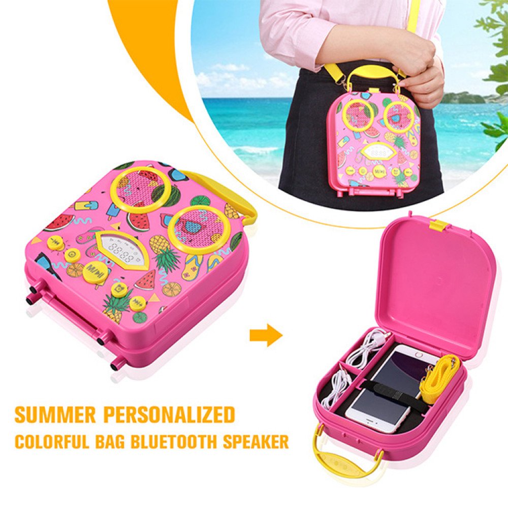 Wholesale Loud Sound Portable Beach Handbag Bluetooth Speaker ATS