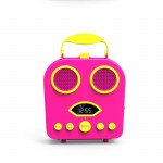 Wholesale Loud Sound Portable Beach Handbag Bluetooth Speaker ATS-2018 (Hot Pink)