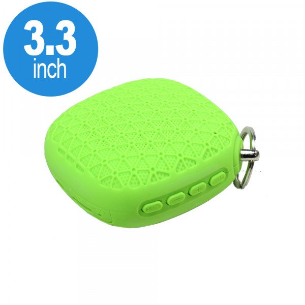 Wholesale Loud Small Cube Key Chain Style Portable Bluetooth Speaker B9 (Green)