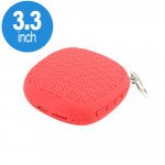 Wholesale Loud Small Cube Key Chain Style Portable Bluetooth Speaker B9 (Red)