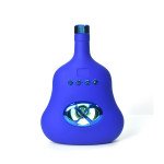 Wholesale Wine Bottle Shape Portable Bluetooth Speaker BS131 (Blue)
