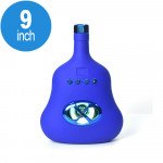 Wholesale Wine Bottle Shape Portable Bluetooth Speaker BS131 (Blue)