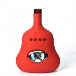 Wholesale Wine Bottle Shape Portable Bluetooth Speaker BS131 (Red)