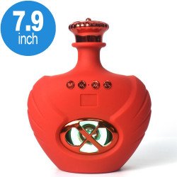 Wine Bottle Shape Portable Bluetooth Speaker BS133 (Red)