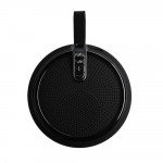 Wholesale Round Style Portable Bluetooth Speaker with Carry Strap BS119 (Black)