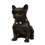 Wholesale X-Large Full Size Cool Design Sunglasses Pit Bull Dog Portable Bluetooth Speaker CH-M11 (Black)