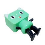 Wholesale Smart Music Dancing Cat Portable Bluetooth Speaker with Strap Cute Cat (Black)