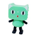 Wholesale Smart Music Dancing Cat Portable Bluetooth Speaker with Strap Cute Cat (Black)