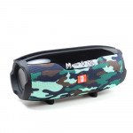 Wholesale Drum Style Loud Portable Bluetooth Speaker with Phone Holder and Long Strap E14+ (Camo)