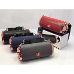 Wholesale Carry to Go Chrome Metallic Design Portable Bluetooth Speaker ET801 (Red)
